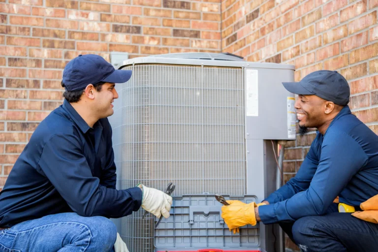 photo of pair of hvac technicians